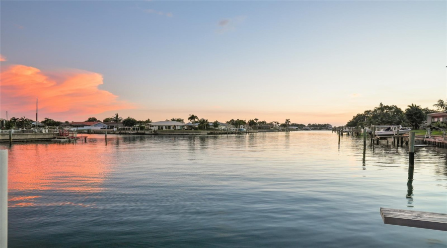 Wide, Deep Canal To Boca Ciege Bay