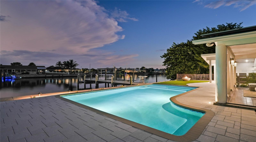 Sunsets In The Pool