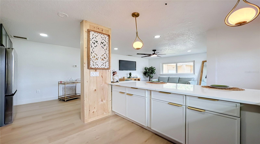 Plenty Of Counter Space For Cooking, Serving, And Gathering.