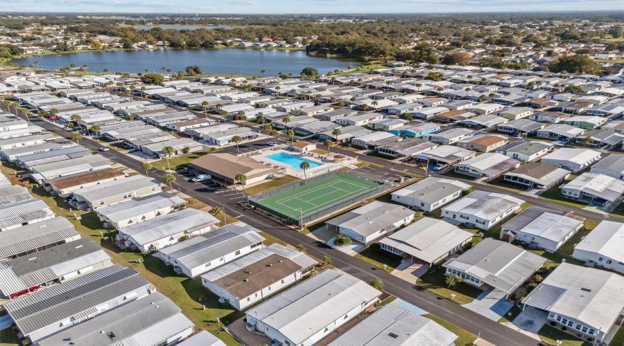 Aerial Of The Community