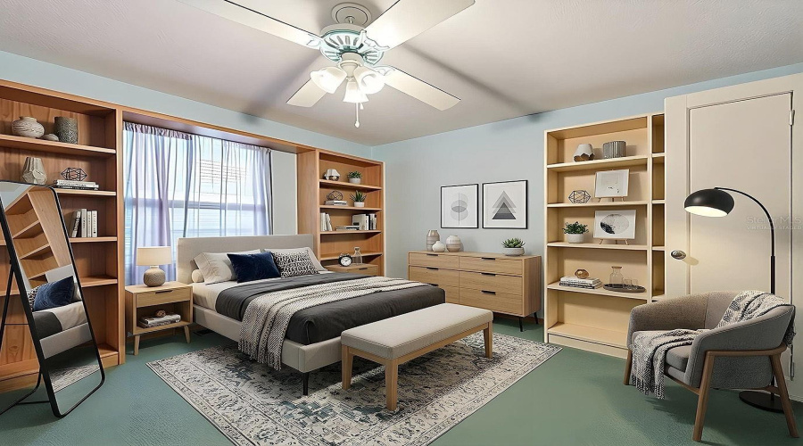 Virtually Staged Bed 2