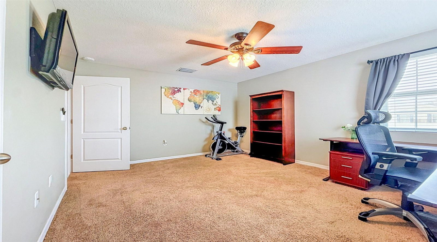 Bedroom #4 Used As An Office