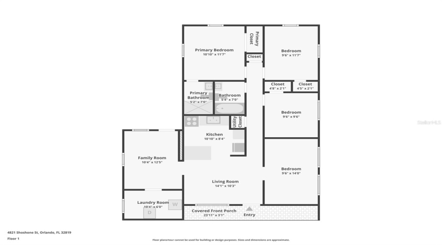 Orlando, Florida 32819, 3 Bedroom Bedrooms, ,2 Bathroombathrooms,Residential,For Sale,Shoshone,0,Mfro6436436