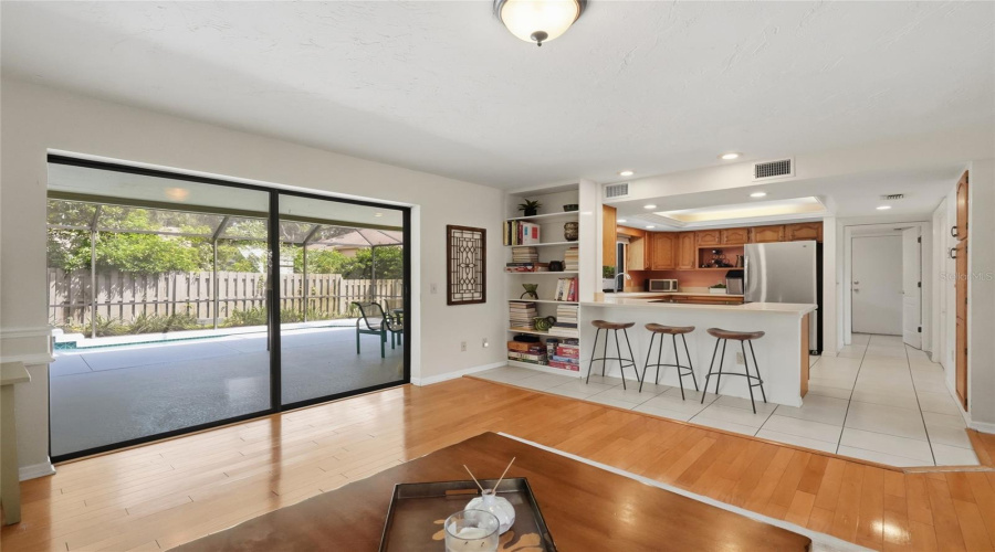 Sliding Doors Offer Plenty Of Natural Light