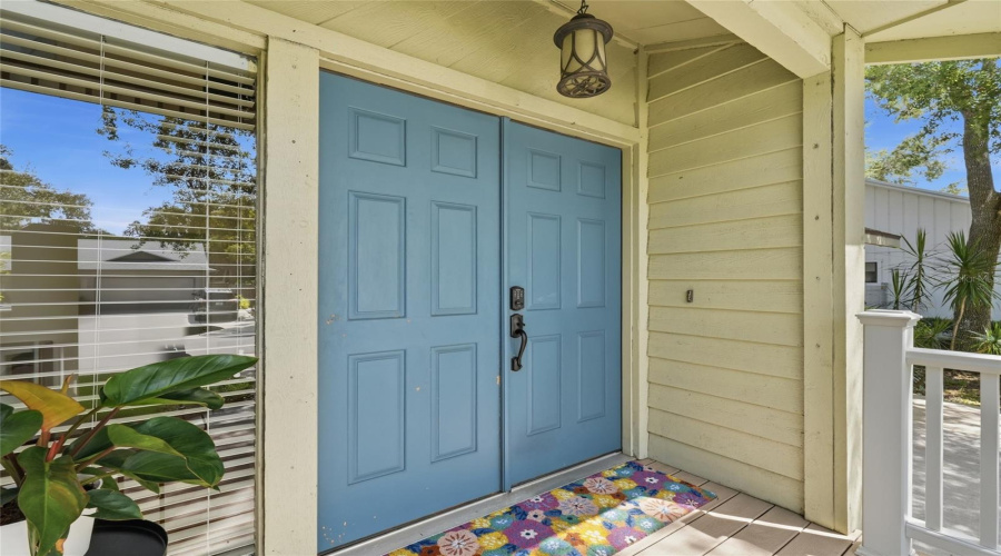 Low Maintenance Composite Decking On Front Porch