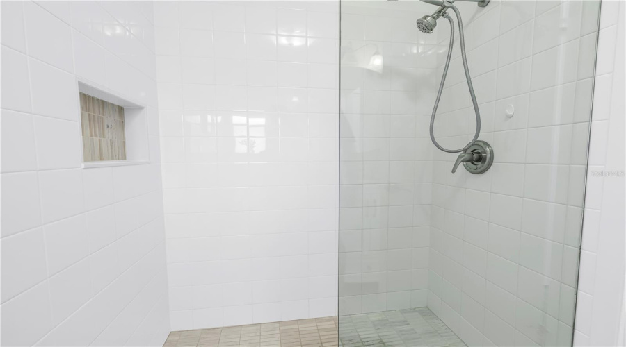 Tiled Shower -Ensuite