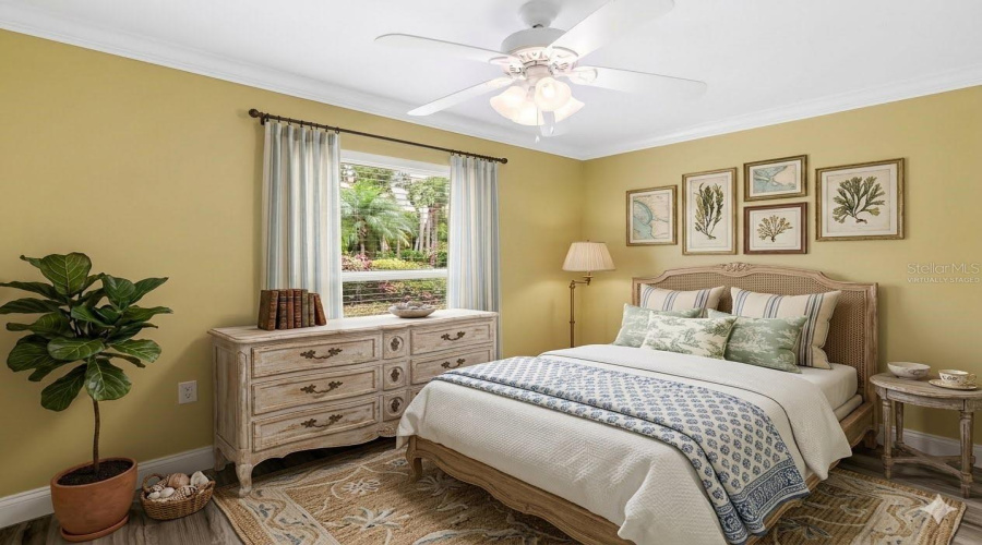 Virtually Staged 2Nd Bedroom