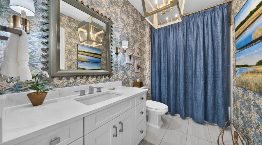 Bathroom 2 - Mirror And Light Do Not Convey