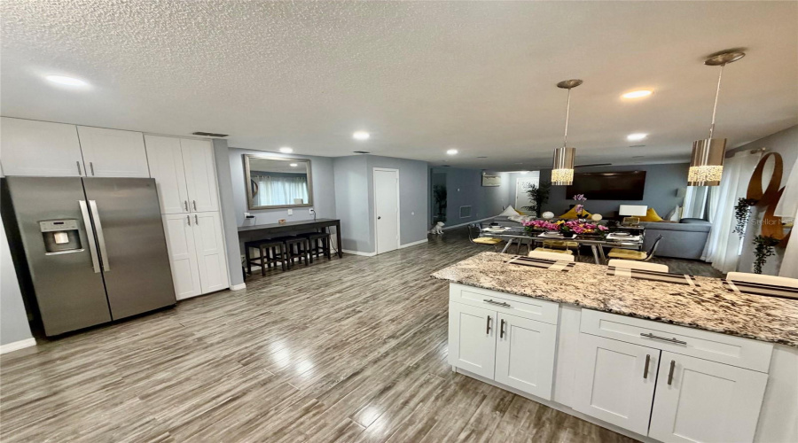 Refrigerator / Kitchen View