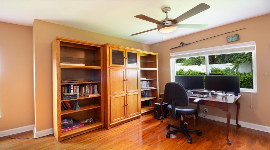 Family Room With Extra Office Space