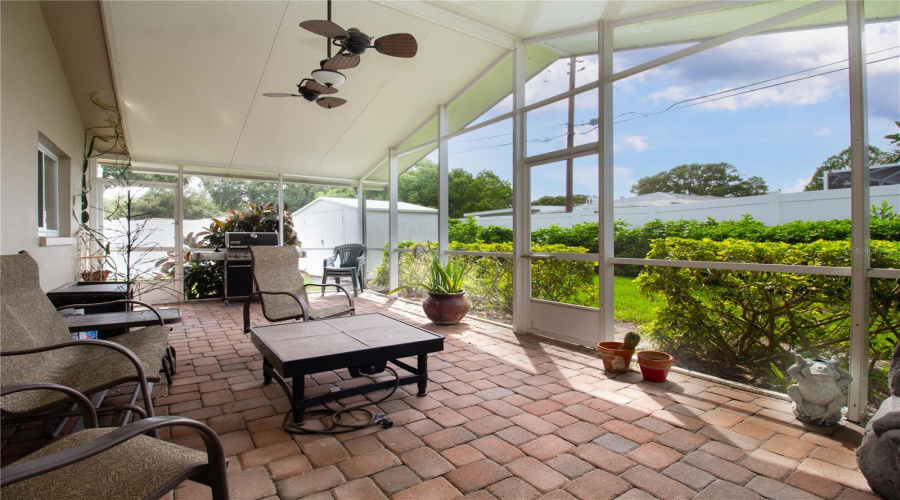 Large Screened In Patio