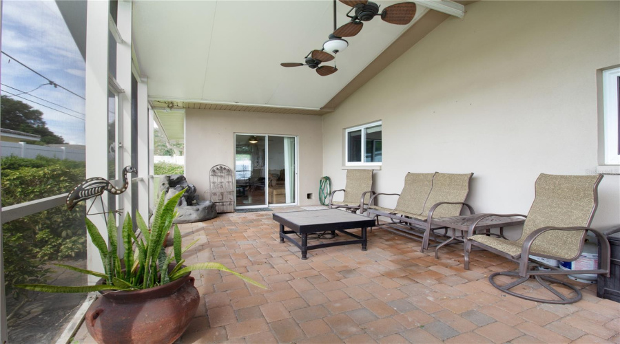 Sliders Out To Back Patio