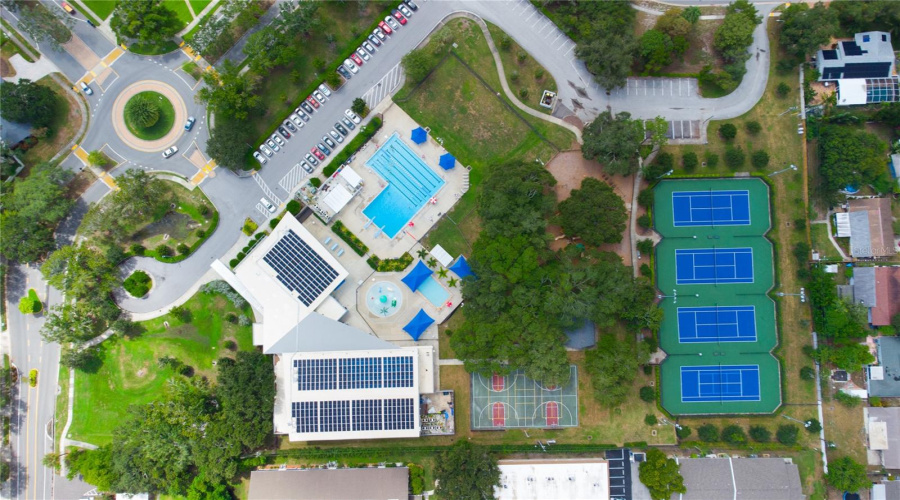 Aerial Morningside Rec. Center