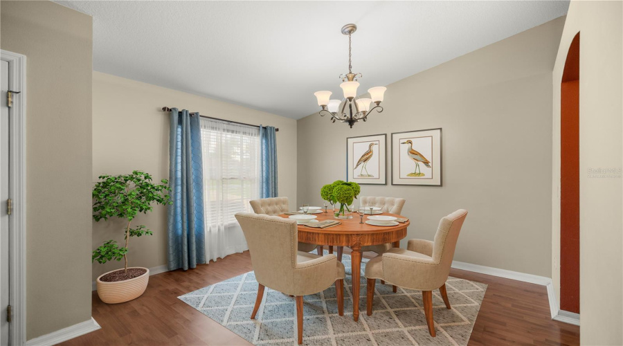 Dining Room- Virtually Staged