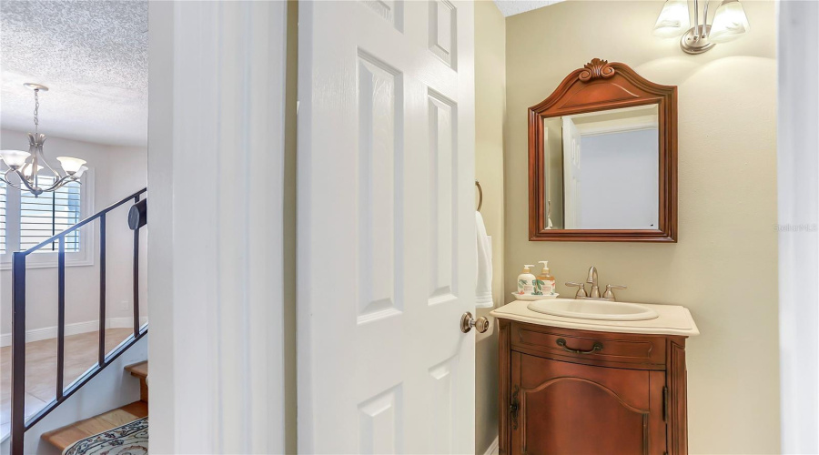 Downstairs Half Bath.