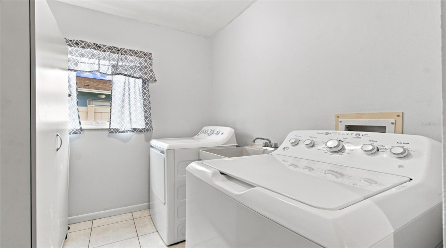 Inside Laundry Room