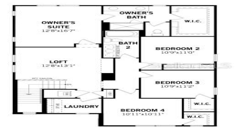 Meridian Parks Windley Low Country Lot 7473 Second Floor
