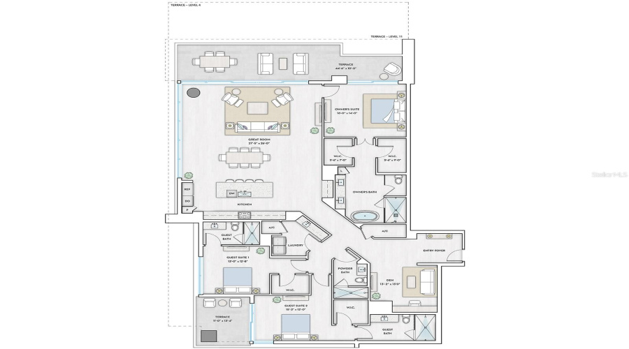 Bay 1 Floor Plan