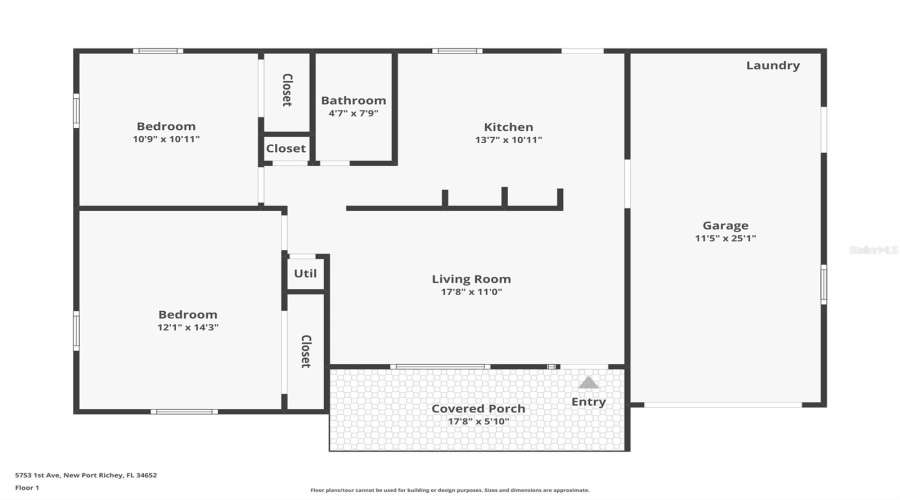 New Port Richey, Florida 34652, 3 Bedroom Bedrooms, ,1 Bathroombathrooms,Residential,For Sale,1St,0,Mfrtb8521131
