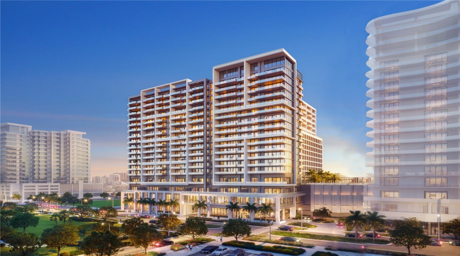Exterior Building Rendering