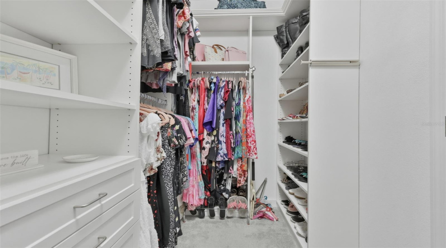 Custom Primary Walk-In Closet By Closets By Design