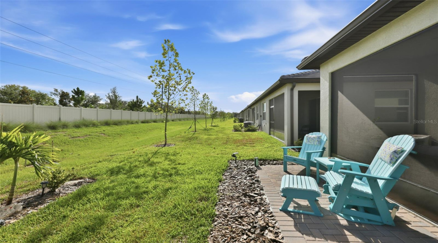 Screened-In Lanai With Brick Paver Patio