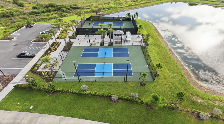 Pickleball And Tennis Courts