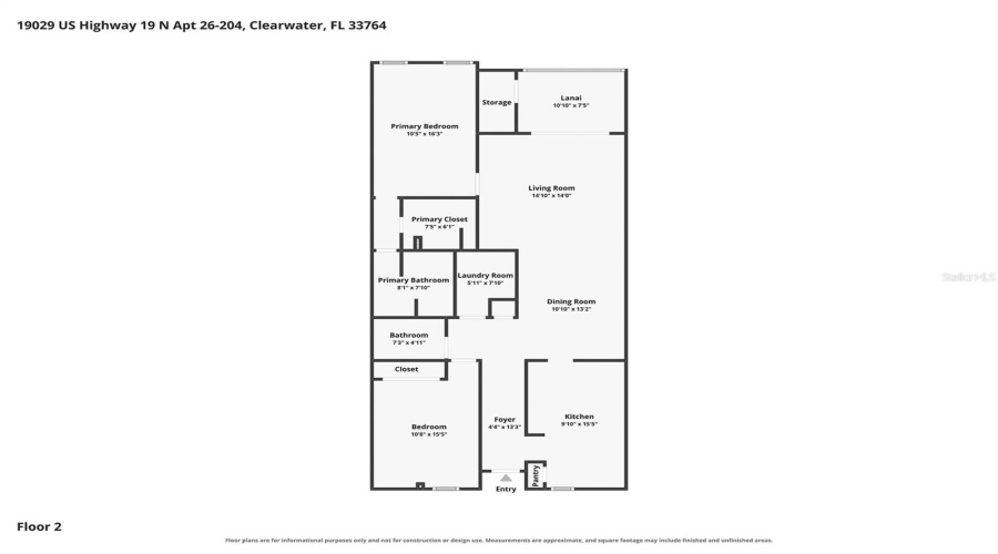 Clearwater, Florida 33764, 2 Bedroom Bedrooms, ,2 Bathroombathrooms,Residential,For Sale,Us Highway 19,0,Mfrtb8541869