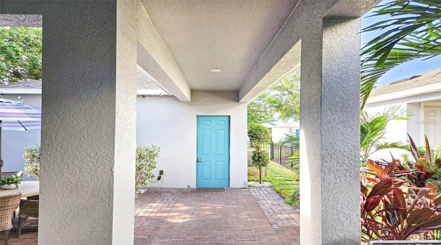 Covered Breezeway To Garage