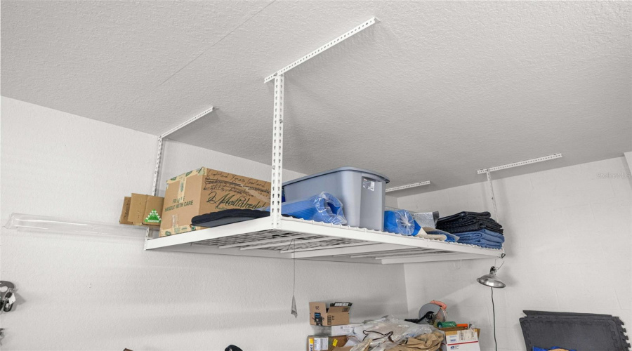 Overhead Storage In Garage.