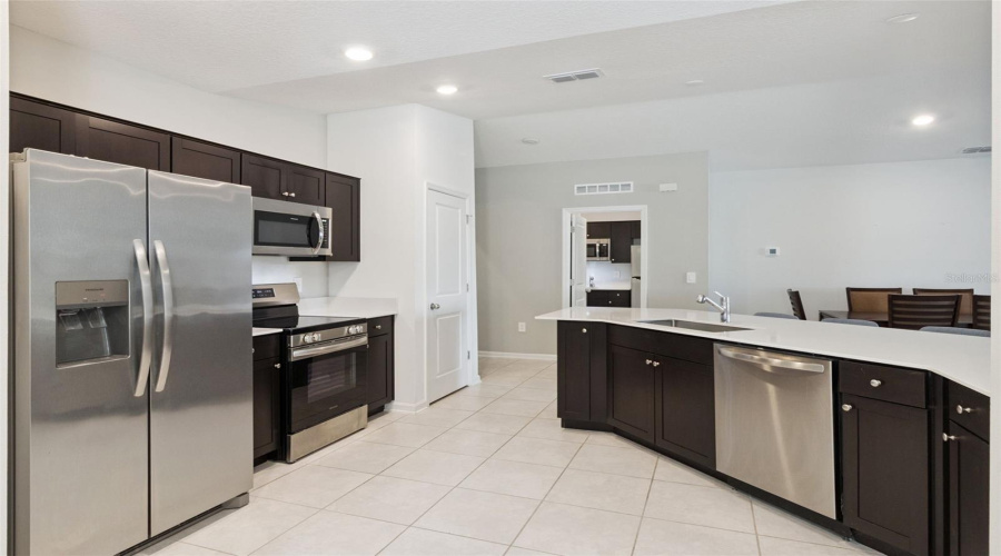 Kitchen With Stainless Appliances