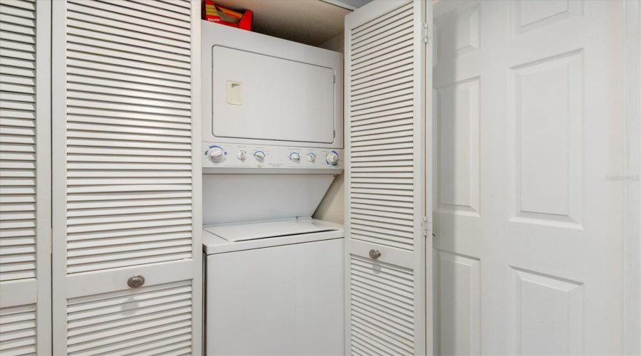 In Unit Stack Washer Dryer