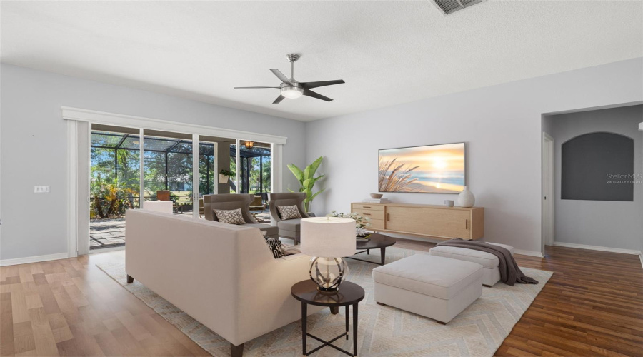 Virtually Staged - Living Room