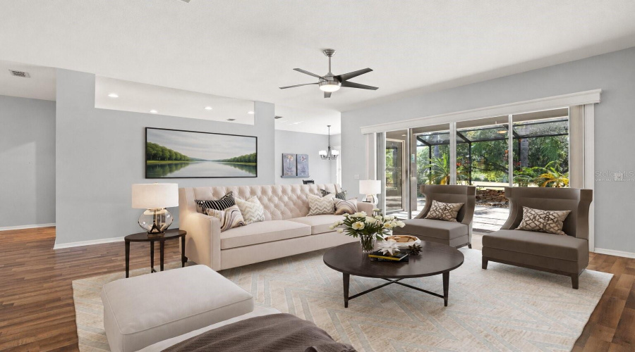 Virtually Staged - Living Room