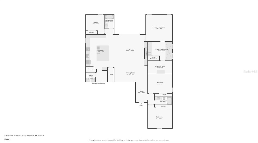 Parrish, Florida 34219, 4 Bedroom Bedrooms, ,3 Bathroombathrooms,Residential,For Sale,Sea Manatee,0,Mfra4699797