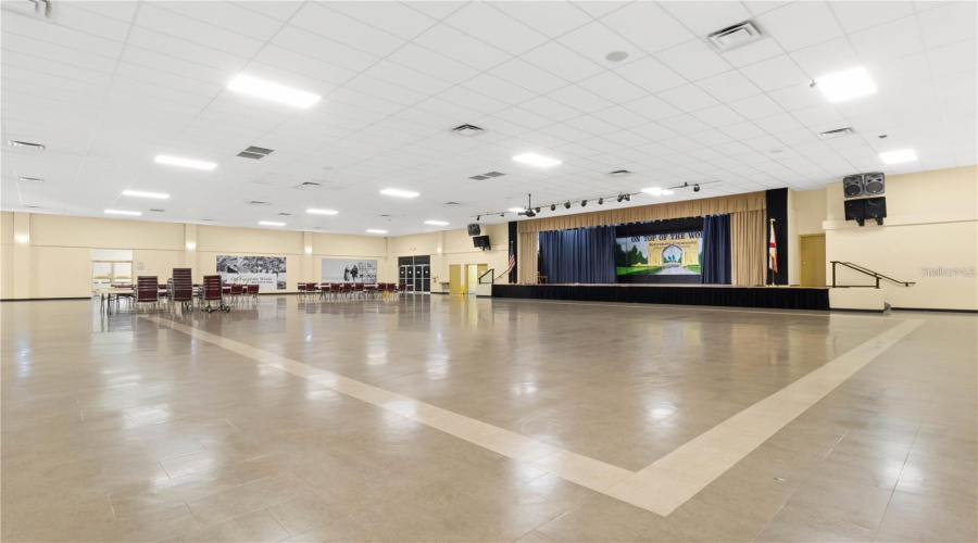 Entertainment Room For Parties And Shows