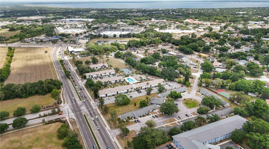 Aerial Of Community