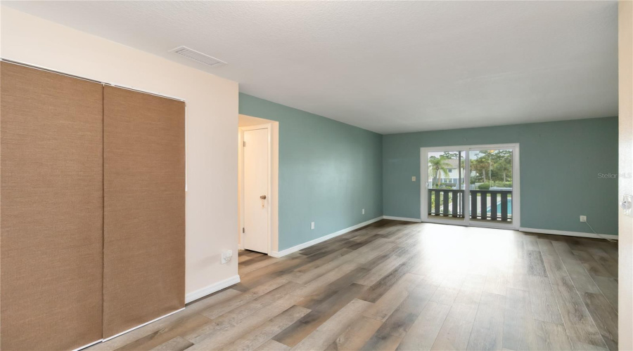 Dining Room To Living Room With Utility Closet