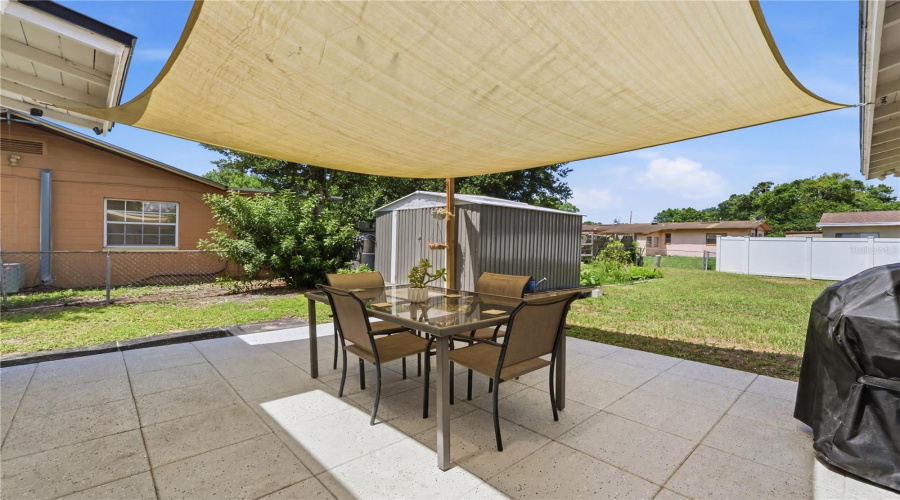 Expansive Covered Patio