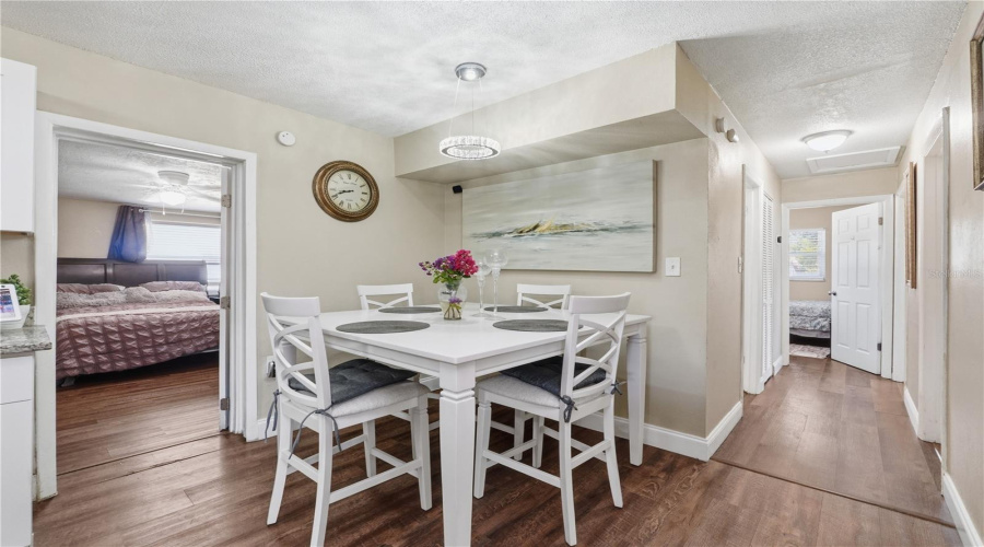 Dining Area With Easy Flow To Living Spaces