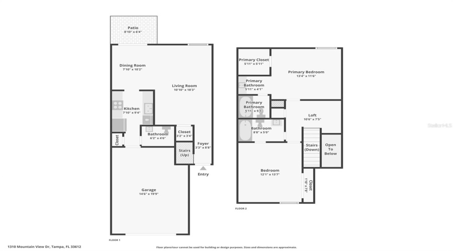 Tampa, Florida 33612, 2 Bedroom Bedrooms, ,2 Bathroombathrooms,Residential,For Sale,Mountain View,0,Mfrtb8452495