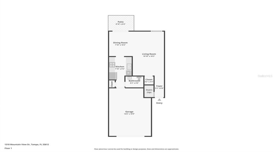 Tampa, Florida 33612, 2 Bedroom Bedrooms, ,2 Bathroombathrooms,Residential,For Sale,Mountain View,0,Mfrtb8452495
