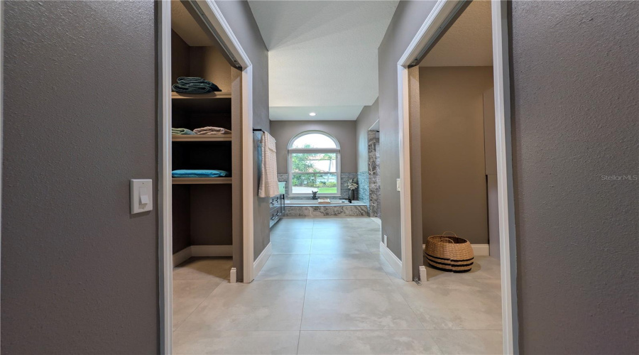 Dual Walk In Closets