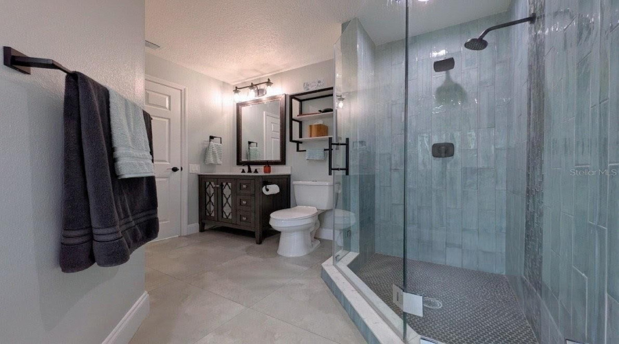 Pool Access Through This Bathroom As Well.