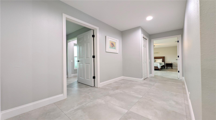 Hall To Two Guest Bedrooms.