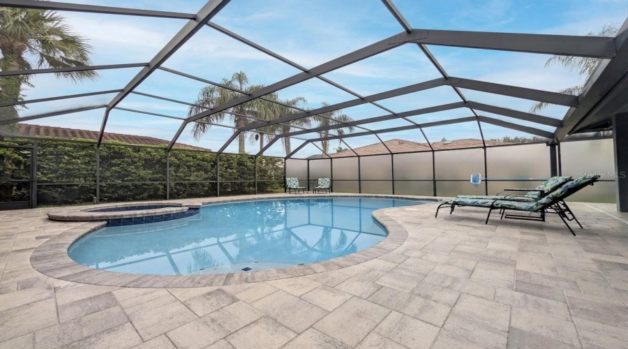 Heated Pool &Amp; Spa. Privacy Screening. Refinished In 2020 W/ New Equipment.