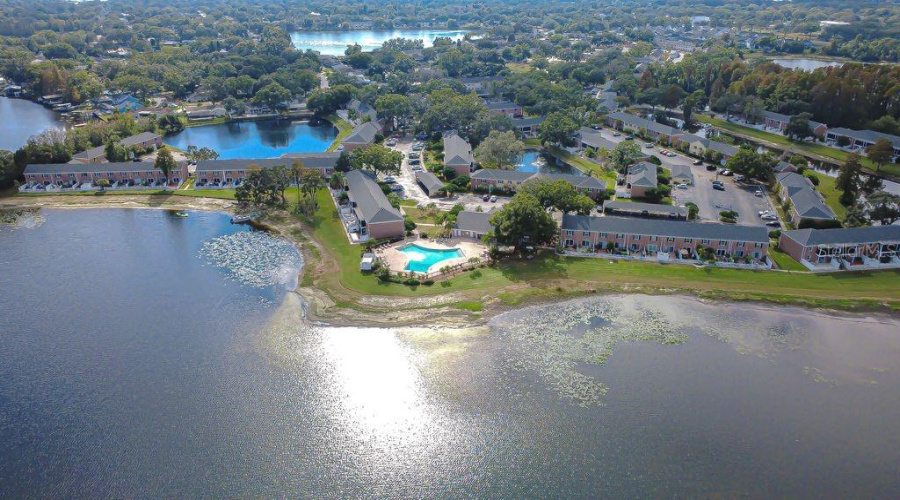 Community Is Nestled On Lake Magdelene'S 252 Acre-Ski Lake