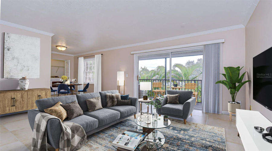 Family Room (Virtually Staged)