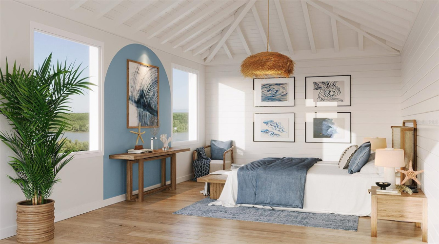 3D Rendering Of Bedroom