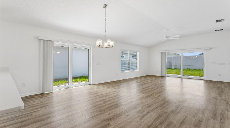 Dual Sliding Glass Doors